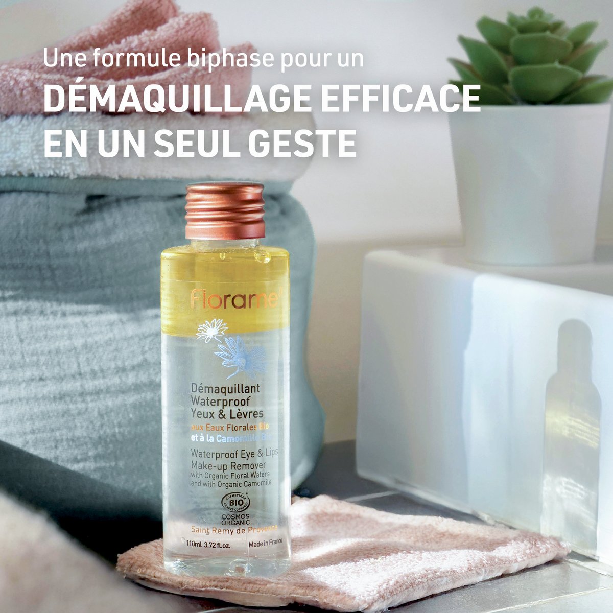 Démaquillant Waterproof Yeux & Lèvres
